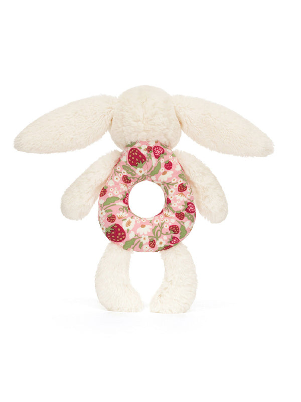 Ring Rattle: Blossom Cream Bunny Berry