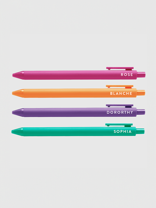 Pen Set: Being a Friend (Golden Girls)