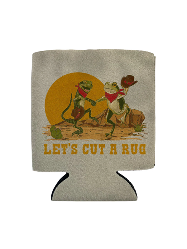 Let's Cut a Rug Koozie