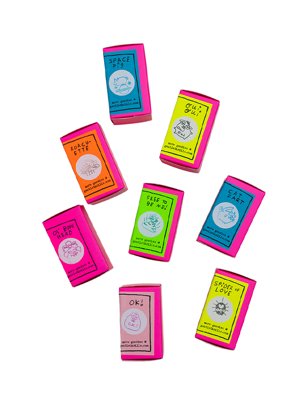 Self-Inking Rubber Stamp: Assorted