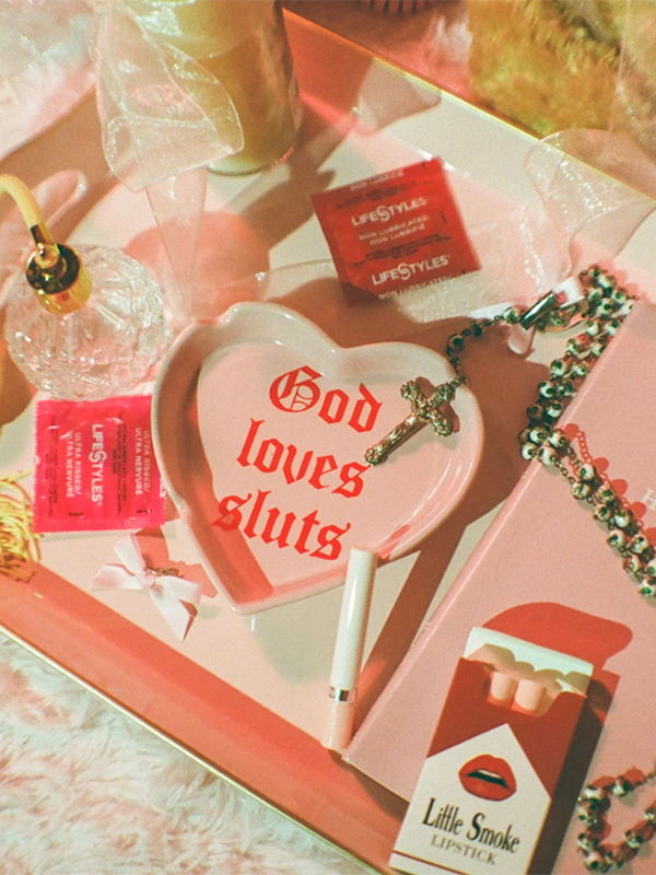 God Loves Sluts Ashtray