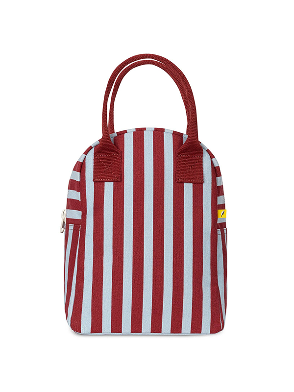 Zipper Lunch: Awning Stripe Chili Pepper