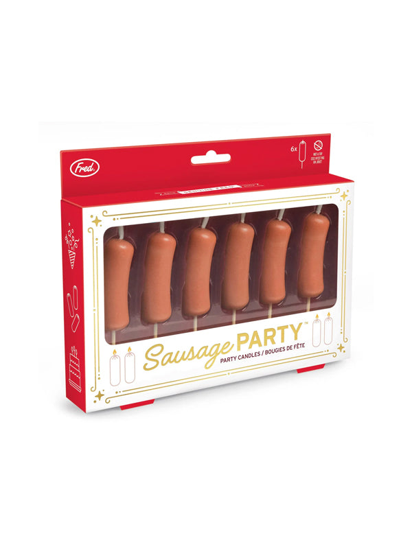 Sausage Party Candles: Set of 6