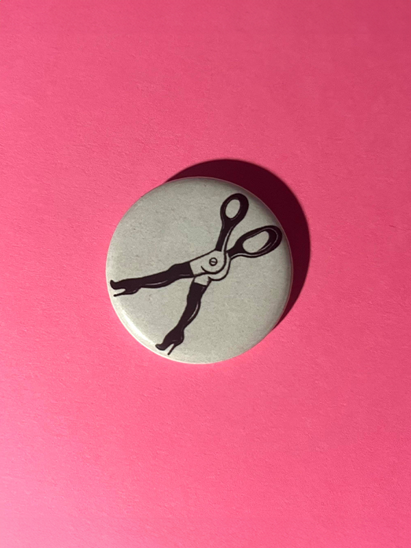 Scissor Sister Button