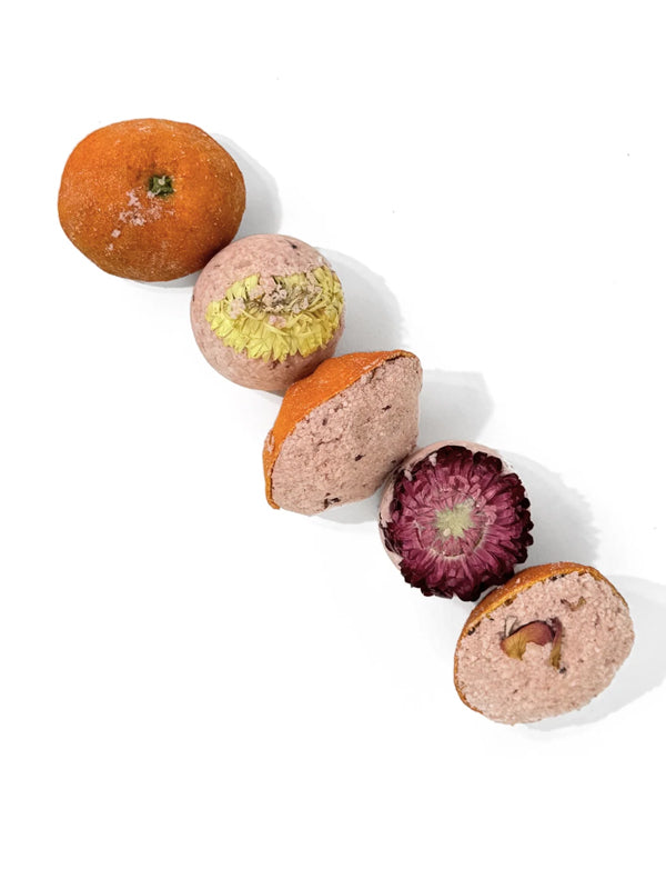 Mandarin Scoops Bath Bomb Gift Set