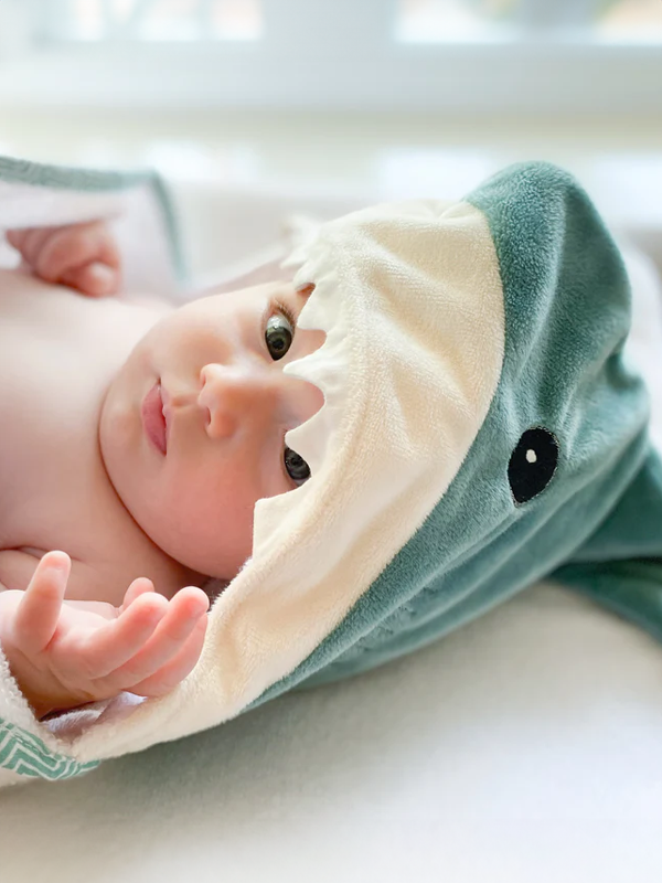 Shark Baby Terry Towel