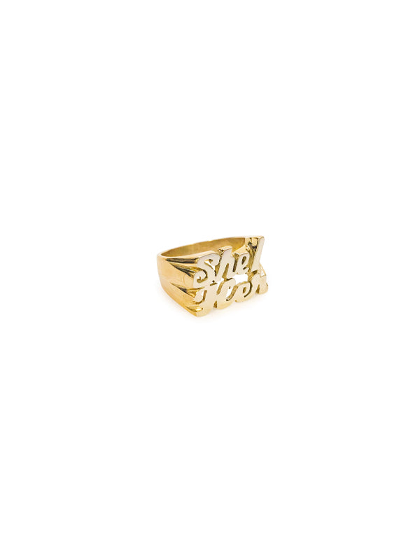 She/Her Ring: Brass