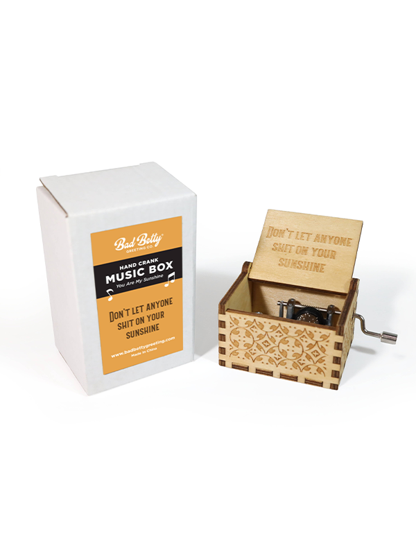 Hand-Crank Music Box: You Are My Sunshine