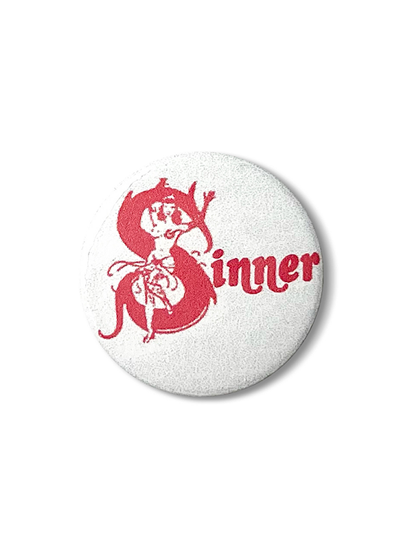 Sinner Pin: Red