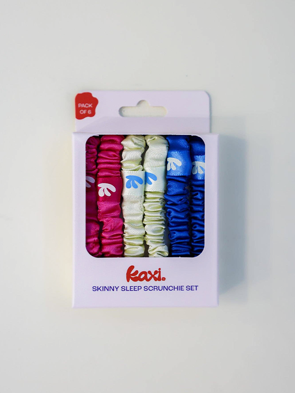 Skinny Satin Sleep Scrunchie Set: Colors