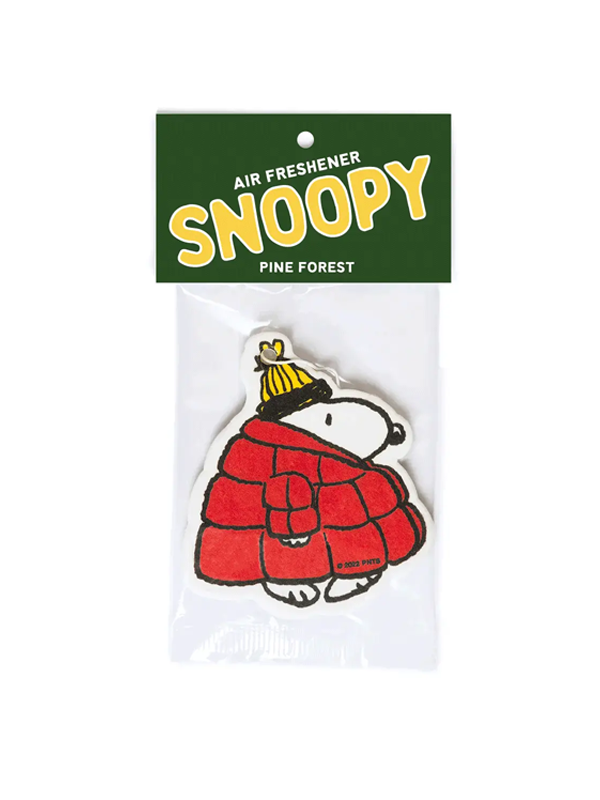 Snoopy Puffy Coat Air Freshener