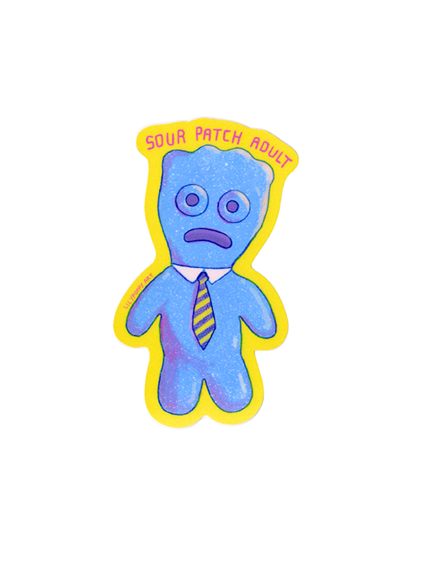 Sour Patch Adult Sticker