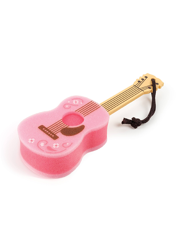 Dolly Parton Pink Guitar Bottle Brush