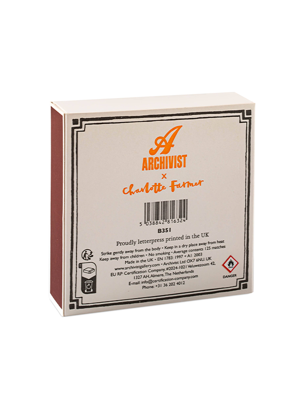 Square Safety Matches: Spooky