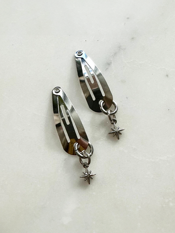 Stellar Mini Hair Clips: Set of 2
