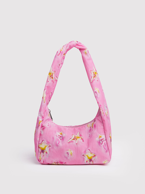 Small Nylon Meringue Bag: Dancing Star