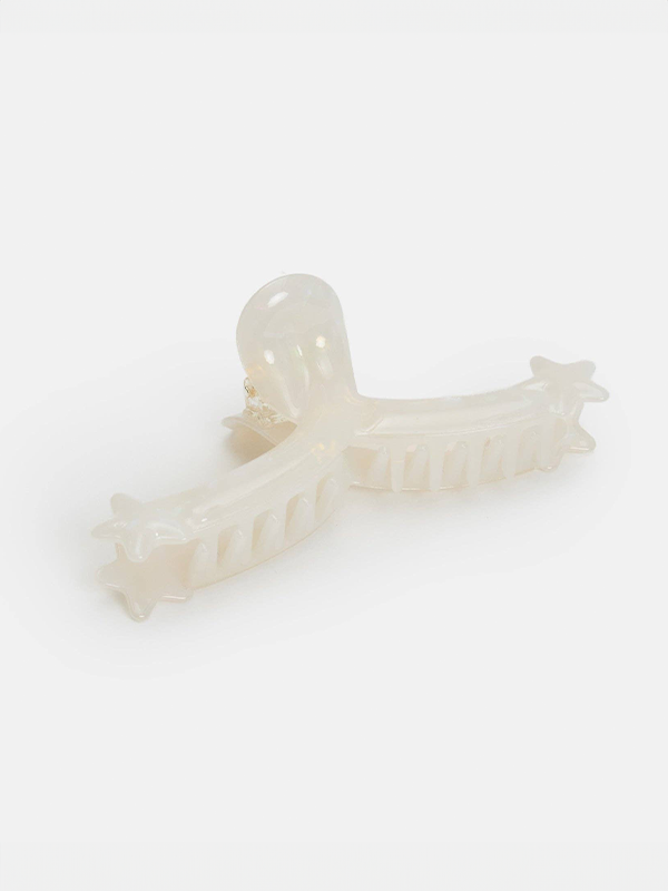 Single Star Loop Claw: Opal