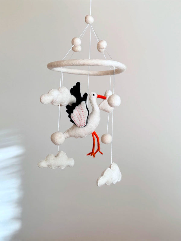 Baby Mobile: Stork