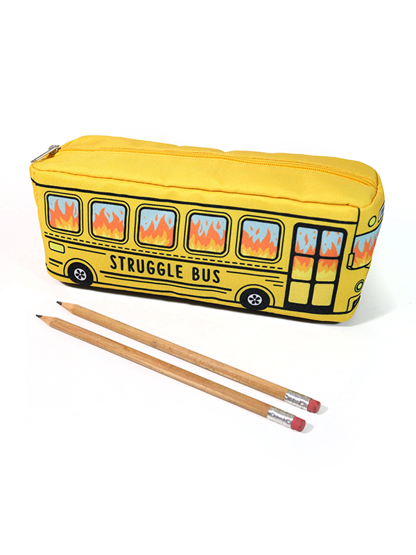 Struggle Bus Pencil Pouch