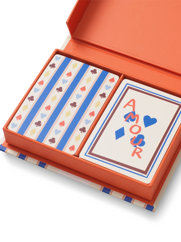 Suits & Stripes Playing Cards (Set of 2)
