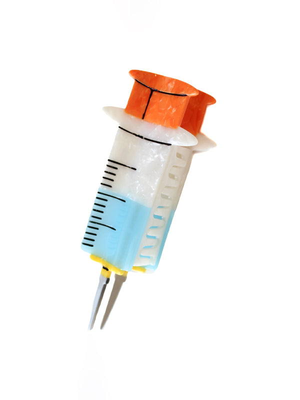 Syringe Hair Claw