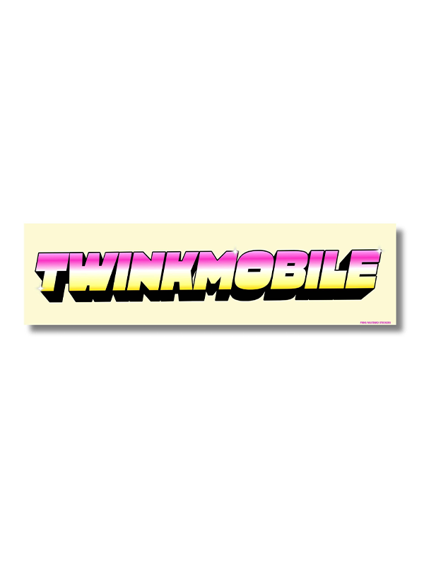 Bumper Sticker: Twinkmobile