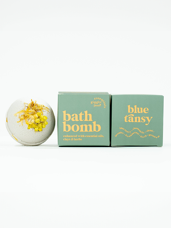Botanical Bath Bomb: Tansy