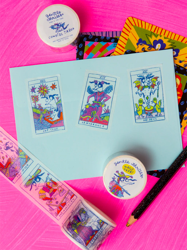 Washi Tape: Cowgirl Tarot