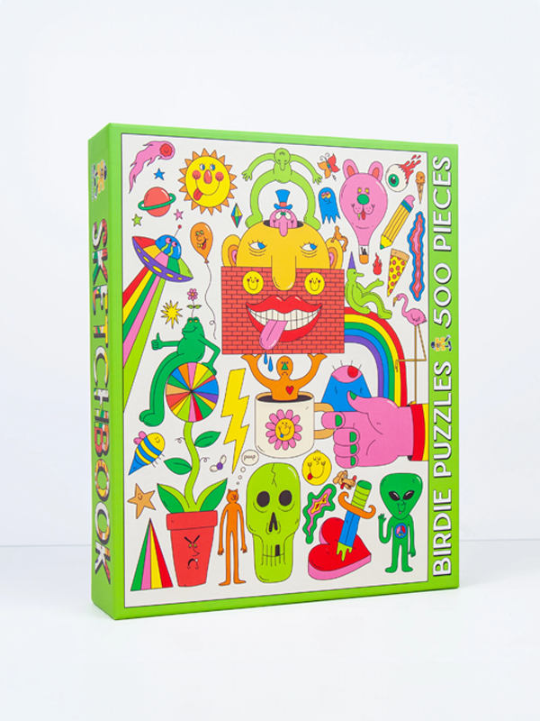 Sketchbook Puzzle: 500 Pieces
