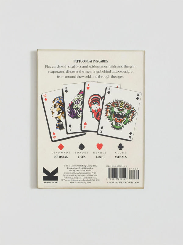 Tattoo Playing Cards