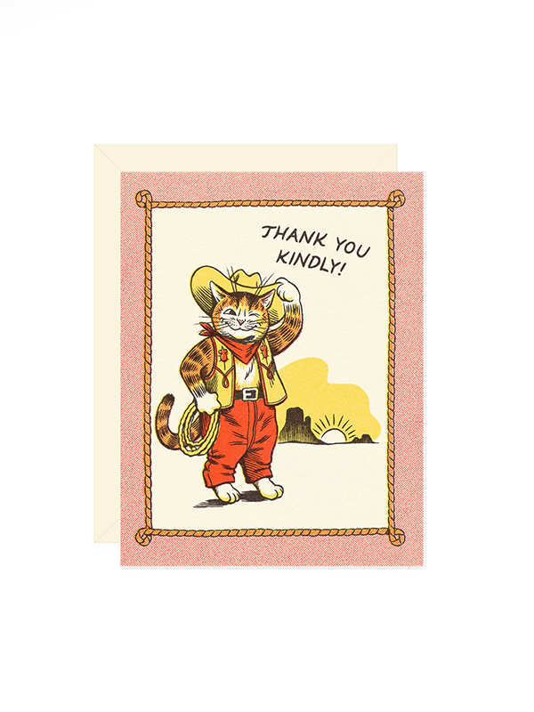 Thank You Kindly Card