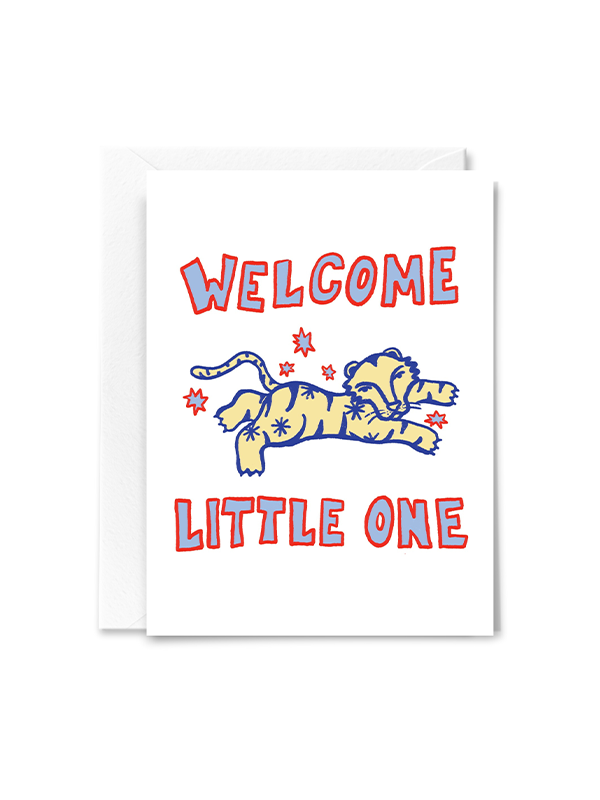 Little Tiger Baby Card