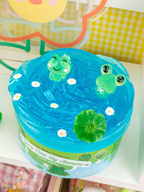 You're Toad-ally Awesome Clear Slime