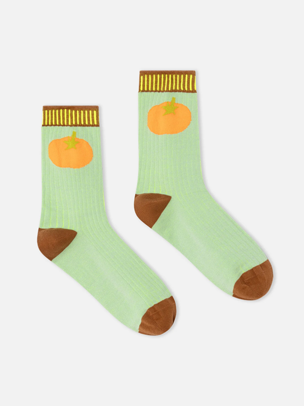 Pomo Socks: Aqua