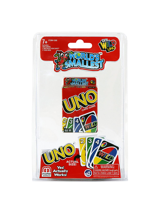 World's Smallest Uno Game