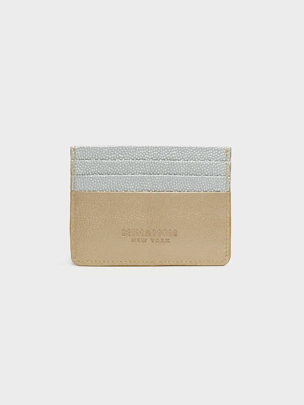 Filium Leather Cardholder: Look Up (Golden)