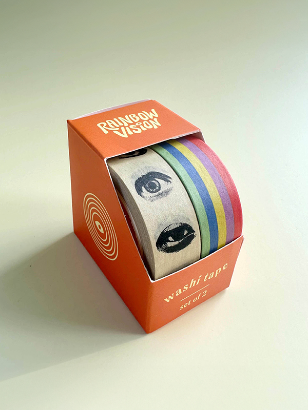 Eyes & Stripes Washi Tape