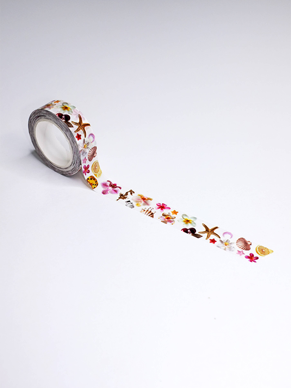 White Lotus Washi Tape