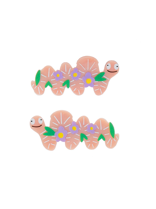 Mini Worm Clips: Set of 2