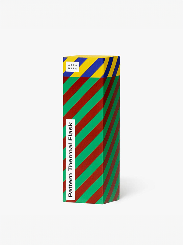 Pattern Thermal Flask: Stripe