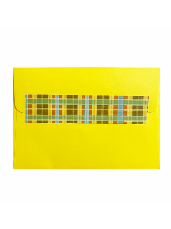 Warm Plaid Washi Tape