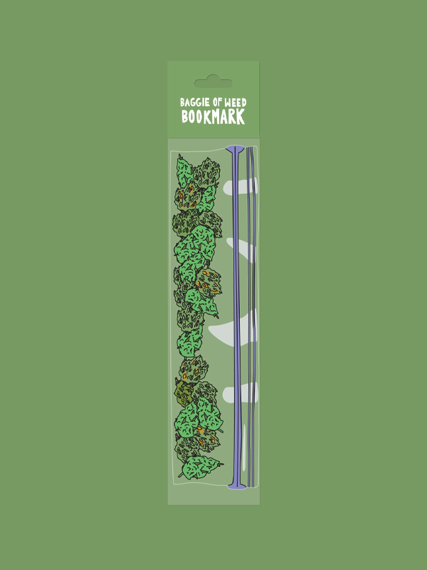 Baggie of Weed Bookmark