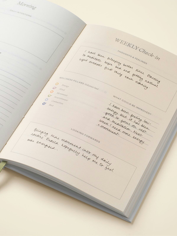 Quilted Daydream Wellness Journal