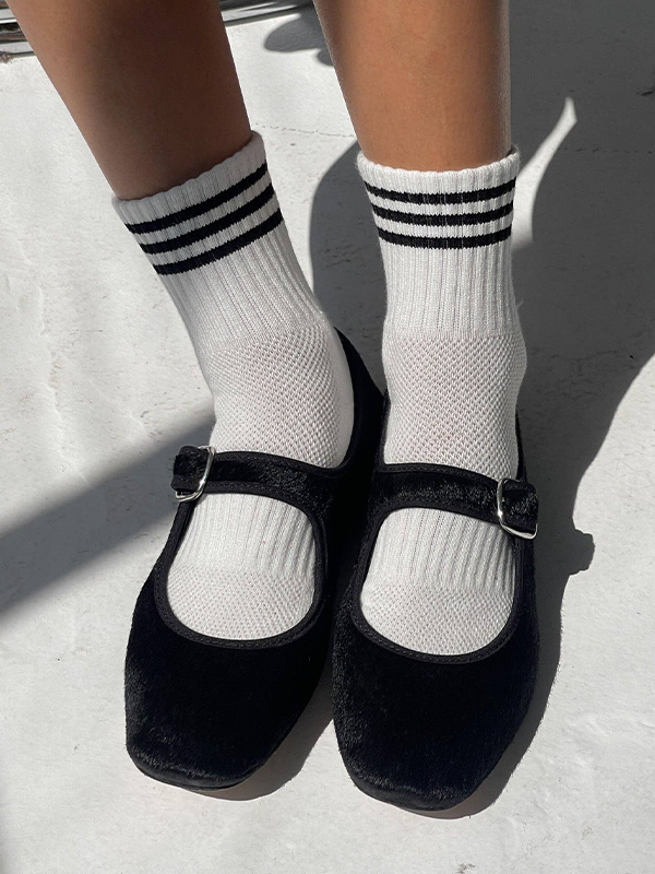 Girlfriend Socks: White