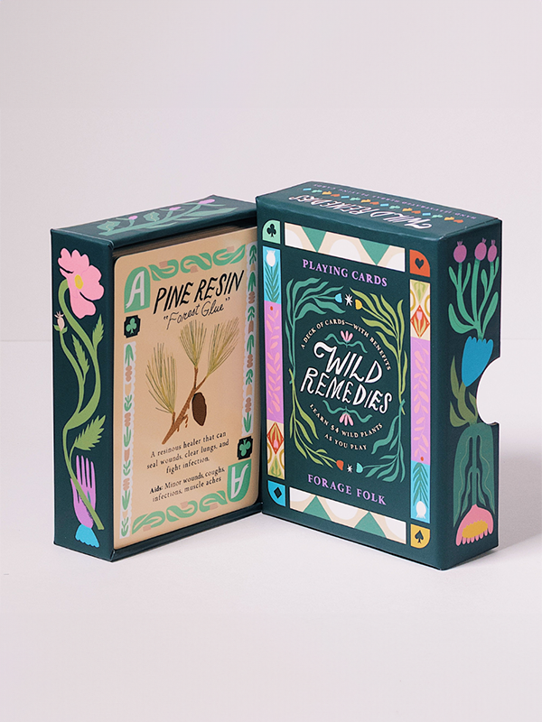 Wild Remedies: Herbal Playing Cards