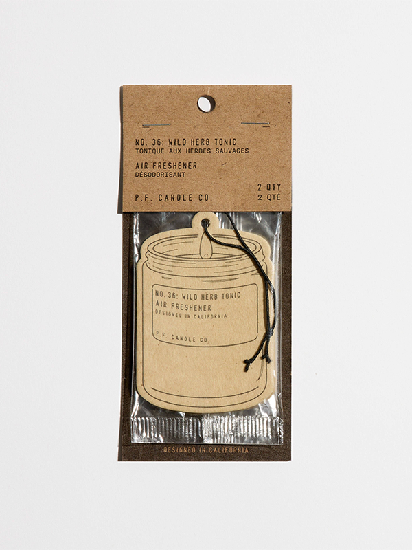 Wild Herb Tonic Air Fresheners: 2 Pack