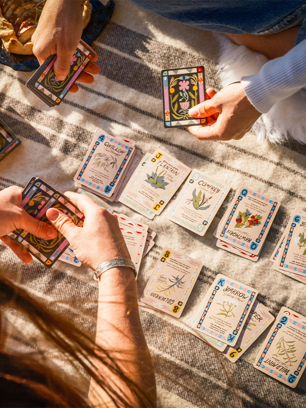 Wild Remedies: Herbal Playing Cards