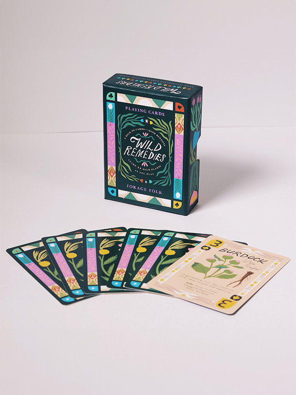 Wild Remedies: Herbal Playing Cards