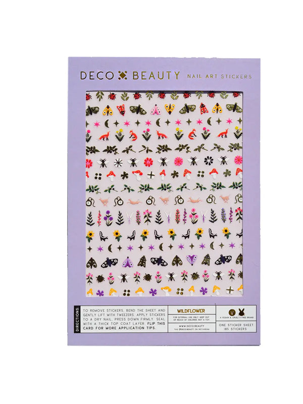 Wildflower Nail Art Stickers
