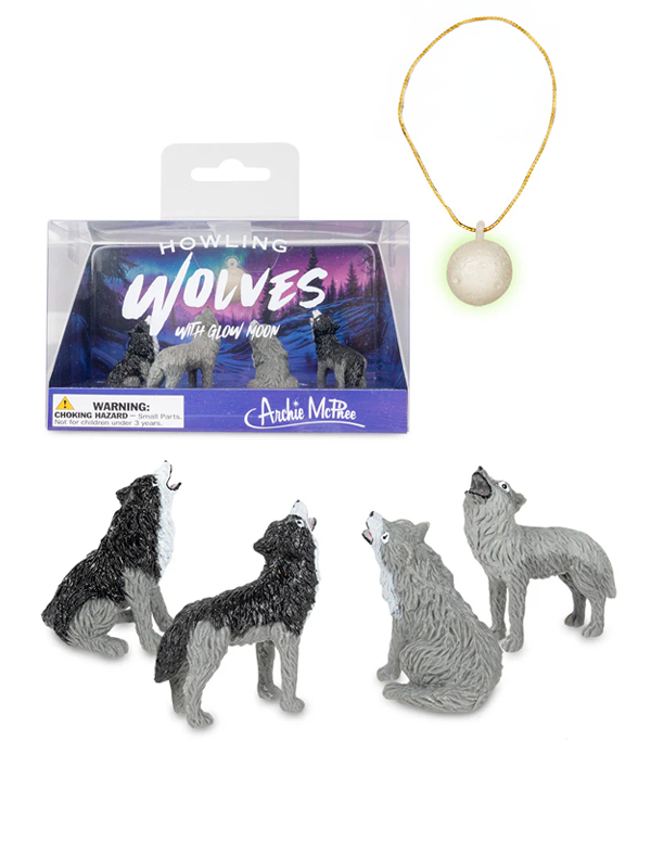 Howling Wolves Playset